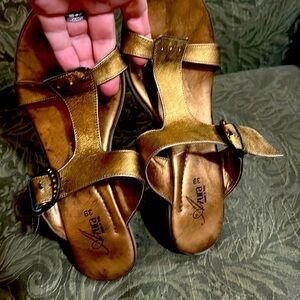 Azure made in Italy size 38 slip on sandal